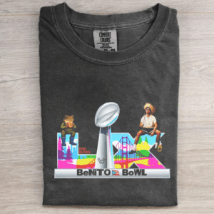 Comfort Colors Benito Bowl Football T-shirt