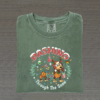 Dashing through The Snow Slink Dog Christmas T-shirt