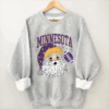 Vintage Minnesota Football Christmas Santa Sweatshirt