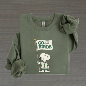 Vintage Philadelphia Eagles Snoopy Football Sweatshirt