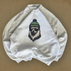 Vintage Seattle Football Mascot Sweatshirt