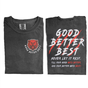 Chicago Football Good Better Best T-shirt